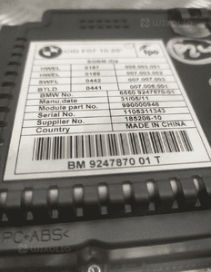 BMW F07 GT MONITOR WYŚWIETLACZ NAWIGACJI 9247870 2
