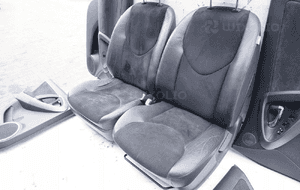 Fotele siedzenia skóra grzane toyota RAV4 iii 3 fl 5
