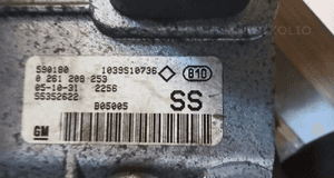#ZESTAW STARTOWY OPEL CORSA C  KOMPUTER nr 55352622 / PĘTLA IMMOBILIZERA nr 13144390 KLUCZYK 2