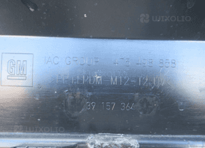 Zderzak tylny tył opel crossland x 39157364 2017-2020 9