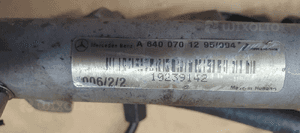 Listwa wtryskowa Mercedes A-Klasa W169 2.0 CDI A6110780449 A6400701295 8