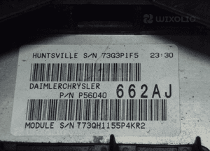 GRAND CHEROKEE WK KOMPUTER MODUŁ 73QH1155P4KR2 3