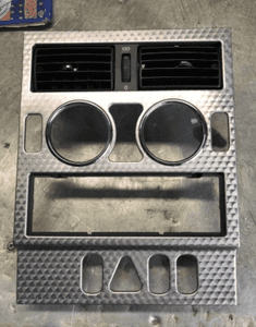 MERCEDES SLK 170 dekor panel ramka aluminium 2