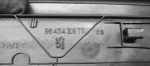 Listwa progowa nakładka progu lewy przód Peugeot 407 9645431877 5