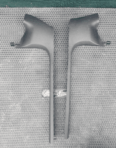 Oslona Slupka Progu Plastik Tapicerka Czarne Soul AUDI A4 B6 B7 6