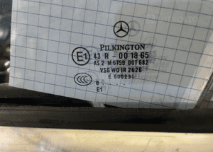 mercedes cl 216 drzwi prawe lewa szyba zamek lusterko 20 pin czarne c197 13