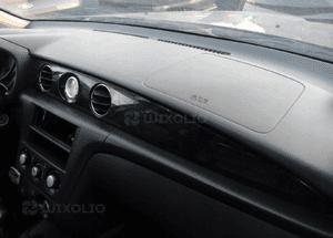 Mitsubishi Outlander I 1 airbag poduszka kierowcy pasazera deska 2