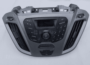 Panel sterowania radiem kratki nawiewu ford transit custom 1