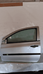 Drzwi przód przednie lewe do renault clio 3 iii 3D 3 drzwi TED69 srebrne 1