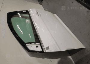 Drzwi przód przednie lewe ford focus MK.3 3 iii 5B frozen white białe 4