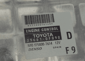 Komputer sterownik silnika COROLLA VERSO II 2,2D-CAT 896610F090 3