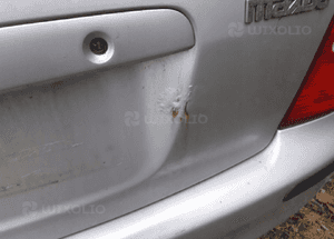 Mazda 323f bj 98-03 Klapa tylna tył szyba 18G 22V 8