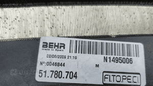 Chłodnice komplet chłodnic wentylator intercooler nemo bipper 1.4 hdi 07-17 11