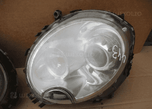 Lampa przednia przód prawa mini cooper s R55 clubman R56 xenon uk 1