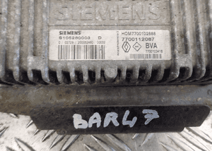 Renault komputer sterownik 7700112087 S105280003D radom 2