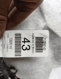 MERCEDES GLS ML GLE X166 W166 BOCZEK TAPICERKA DRZWI PRAWY PRZÓD SKÓRA 3