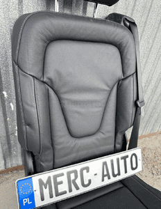 Mercedes 447 Vito EQV Metris skórzany fotel dopinany do trójki comfort koziołek skóra V klasa 3