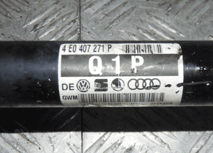 PÓŁOŚ LEWA PRZEDNIA AUDI A8 D3 4E0407271P 3.0 TDI 2