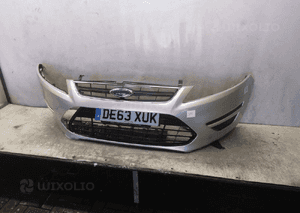 Zderzak przód przedni ford mondeo MK.4 4 iv lift fl 66 srebrny halogeny 1