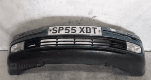 Zderzak przód przedni skoda octavia ii 2 9598 zielona oliwkowa halogeny spryskiwacze lamp xenon 1