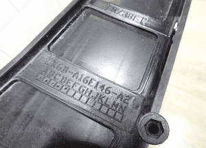 Pas przedni żaluzja roleta ford kuga MK3 focus MK4 LX6B-A16E146-A2 9