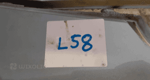Zderzak tył tylny peugeot 207 błękitny hb 4