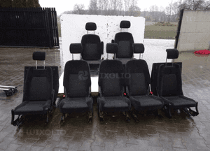 Fotele siedzenia 7 osób ford galaxy MK2 fl 1