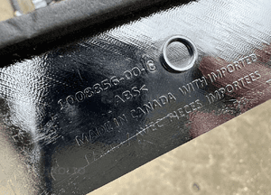 Listwa chrom klapy tył tylna bagażnika tesla model s signature 1008856-00-C 6