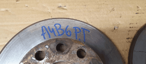 Tarcze hamulcowe tył tylne klocki Audi A4 B6 245mm 5