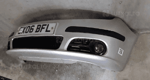 Zderzak przód przedni do skoda fabia i 1 lift fl 9102 srebrny halogeny 3