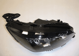 Peugeot 208 lift led lampa przód eu lewa prawa przednia 5
