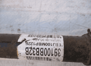 PÓŁOŚ PRAWY PRZÓD 39100BB32B QASHQAI J10 1.5 DCI 7