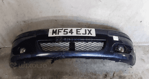 Zderzak przód przedni do toyota yaris i 1 lift fl halogeny 8P4 granatowy 1