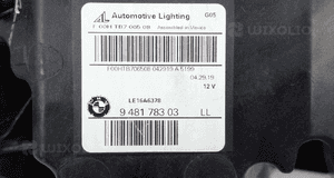Bmw X5 G05 2018- lampa przód lewa full led 9481783 9