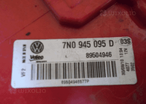 LAMPA TYŁ TYLNA LEWA VW SHARAN 10- 7N0945095D 3