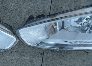 Ford fiesta MK7 lift lampa soczewka led prawa lewa oryginał 4