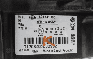 VW POLO LIFT 6C LAMPA LEWA 14- 4