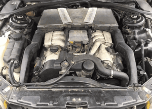 Maska Zderzak Reflektory Błotniki Wzmocnienie Belka Pas Przedni Lampy Mercedes CL500 CL600 W215 C215 Przyszowice 27