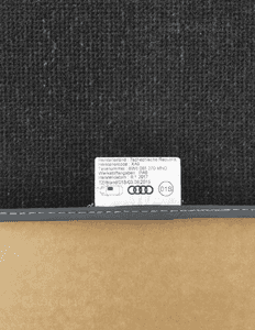 Dywaniki welurowe Audi A5 8W6061270 MNO 8
