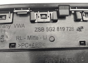 KRATKA NAWIEWU ŚRODKOWA PRZÓD PRZEDNIA VW GOLF VII 5G2819728 7