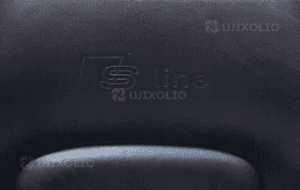 Fotele siedzenia skóra s-line grzane 7 osób audi Q7 4L 14