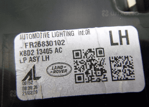 Range rover evoque L551 lampa tylna lewa led oryginał europa 10