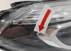 Mercedes W246 Lampa Bi-Xenon R uszkodzona - 13014 4