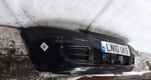 Zderzak przód przedni do fiat panda czarny mat 4