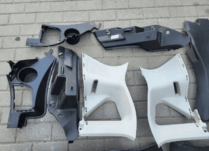 WYKŁADZINA PÓŁKA BOCZKI PLASTIKI bagażnika tył tylna Ford B-Max BMax 12- 10