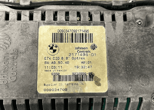 Bmw X5 E70 X6 E71 ekran wyświetlacz monitor nawigacji radia 2171495 5