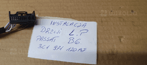 Wiązka instalacja drzwi lewy przód VW Passat B6 3C1971120AJ 10