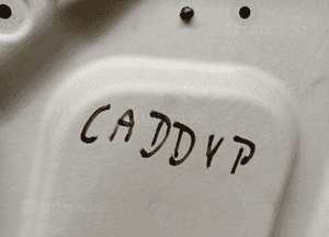 Mechanizm podnośnik szyby lewy przód manualny VW Caddy III 2K1837752AS 1T0837756F 9