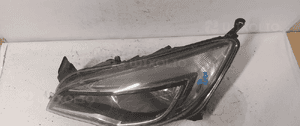 Przod przednia lampa lewa opel astra j 3