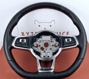 Volkswagen Golf 7 KIEROWNICA MULTIFUNKCYJNA Skóra Łopatki GTi 5G0419091BR 1